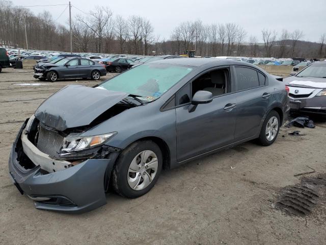 HONDA CIVIC LX 2013 with VIN 19XFB2F51DE226368 - Photo from auction