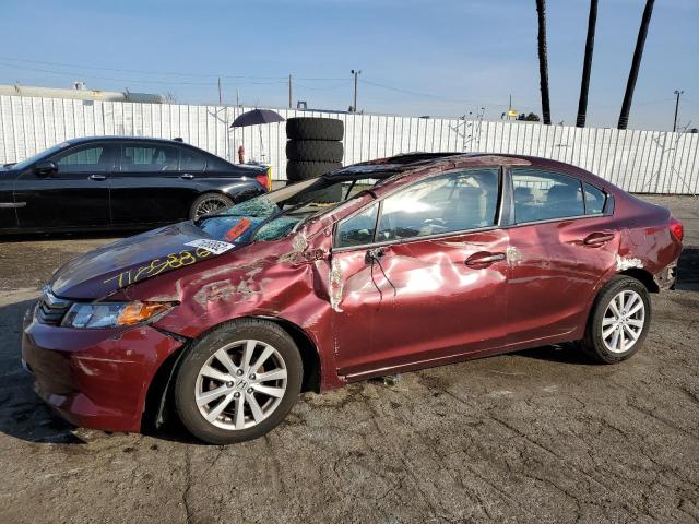 HONDA CIVIC EX 2012 с VIN 2HGFB2F89CH532782 - Фото с аукциона