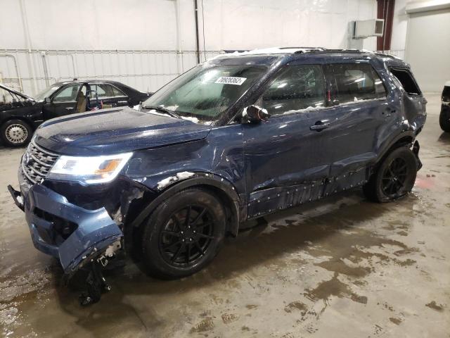 FORD EXPLORER X 2017 with VIN 1FM5K8D81HGC13312 - Photo from auction
