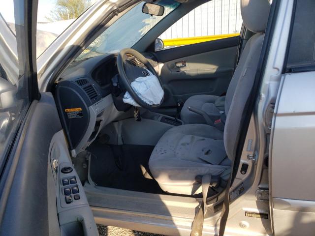 Photo 7 from auction – 2008 KIA SPECTRA EX with VIN KNAFE121085543478