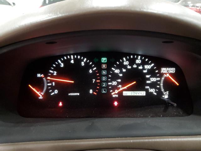 Photo 9 from auction – 2001 LEXUS ES 300 with VIN JT8BF28G910330157