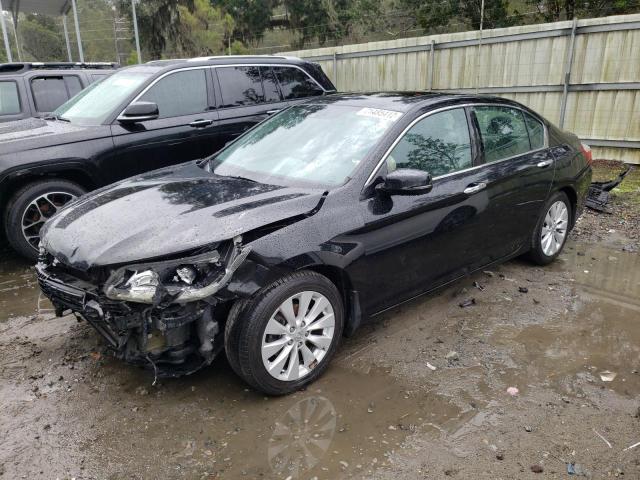 HONDA ACCORD EXL 2014 with VIN 1HGCR3F89EA015391 - Photo from auction