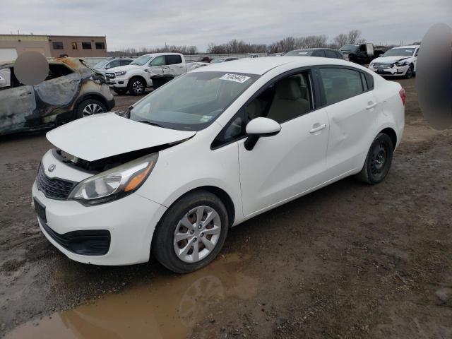 KIA RIO LX 2013 with VIN KNADM4A38D6153540 - Photo from auction