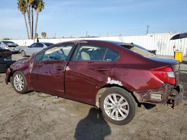 Photo 2 from auction – 2012 HONDA CIVIC EX with VIN 2HGFB2F89CH532782