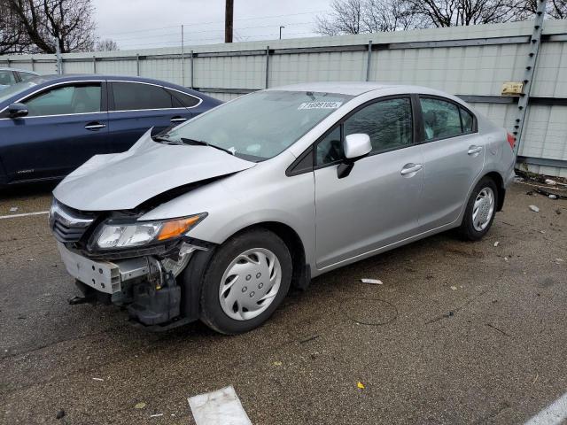 HONDA CIVIC LX 2012 with VIN 19XFB2F53CE016109 - Photo from auction