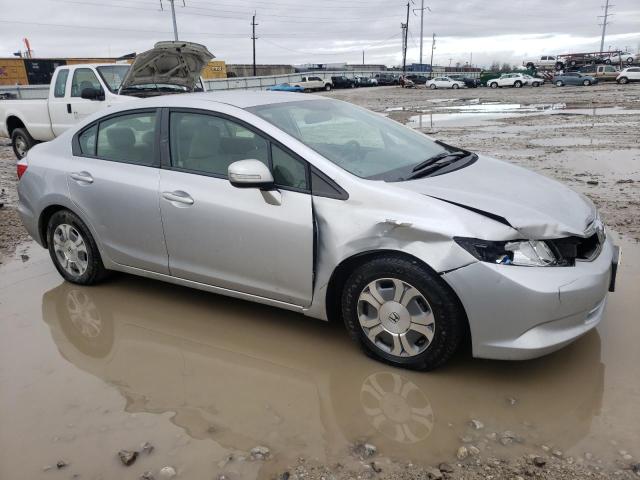 Photo 4 from auction – 2012 HONDA CIVIC HYBR with VIN JHMFB4F24CS006573