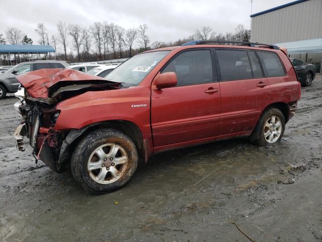 TOYOTA HIGHLANDER 2003 with VIN JTEGF21AX30076275 - Photo from auction