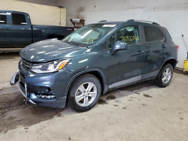 CHEVROLET TRAX 1LT 2022 with VIN KL7CJPSM1NB524432 - Photo from auction