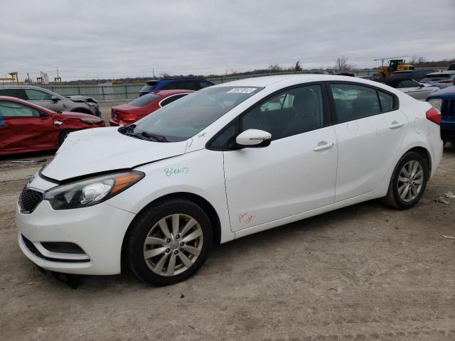 KIA FORTE LX 2014 with VIN KNAFX4A67E5241223 - Photo from auction
