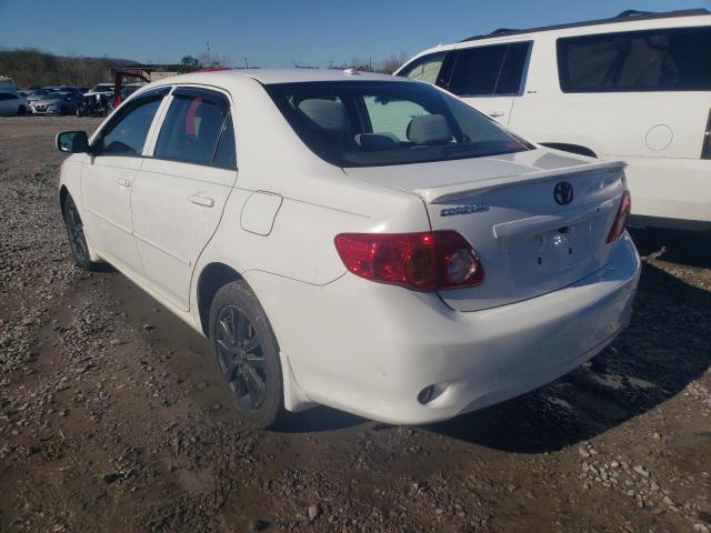 Photo 2 from auction – 2009 TOYOTA COROLLA BA with VIN 1NXBU40E99Z078665