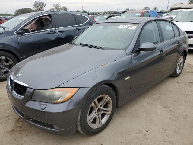 BMW 328 XI 2008 with VIN WBAVC935X8K043413 - Photo from auction