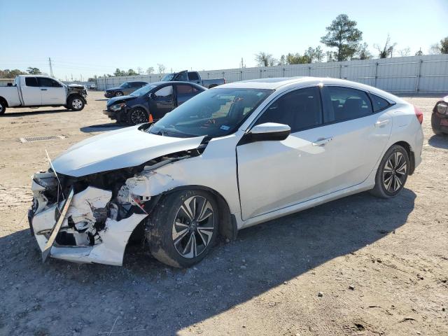 HONDA CIVIC EX 2018 with VIN JHMFC1F3XJX010986 - Photo from auction