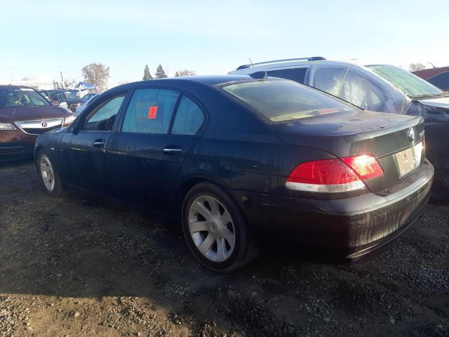 Photo 2 from auction – 2006 BMW 750 LI with VIN WBAHN83516DT25801