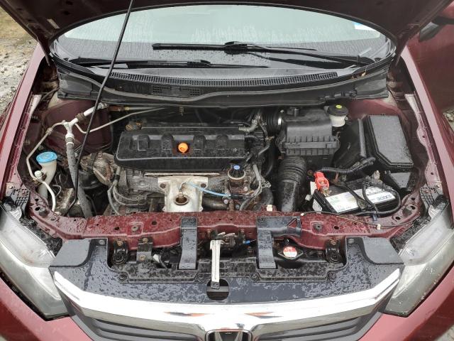 Photo 11 from auction – 2012 HONDA CIVIC LX with VIN 2HGFB2F57CH531555