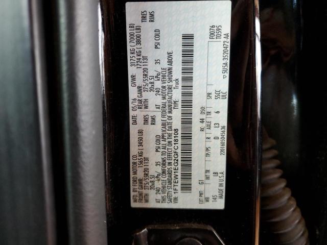 Photo 14 from auction – 2016 FORD F150 SUPER with VIN 1FTEW1EG2GFC18108