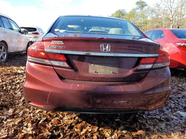 Photo 6 from auction – 2013 HONDA CIVIC LX with VIN 19XFB2F51DE092848