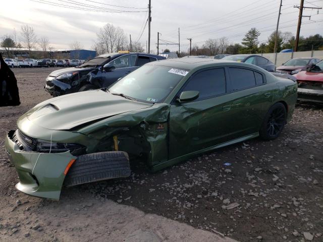 DODGE CHARGER R/ 2018 with VIN 2C3CDXGJ0JH185015 - Photo from auction