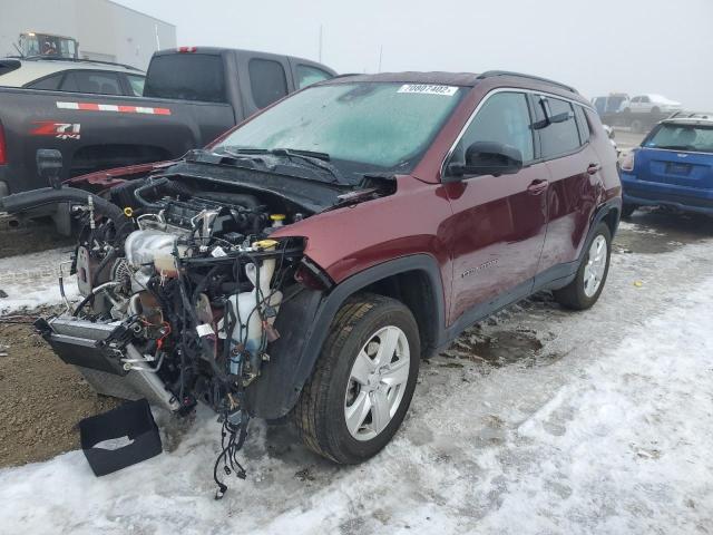 JEEP COMPASS LA 2022 with VIN 3C4NJDBB1NT120117 - Photo from auction