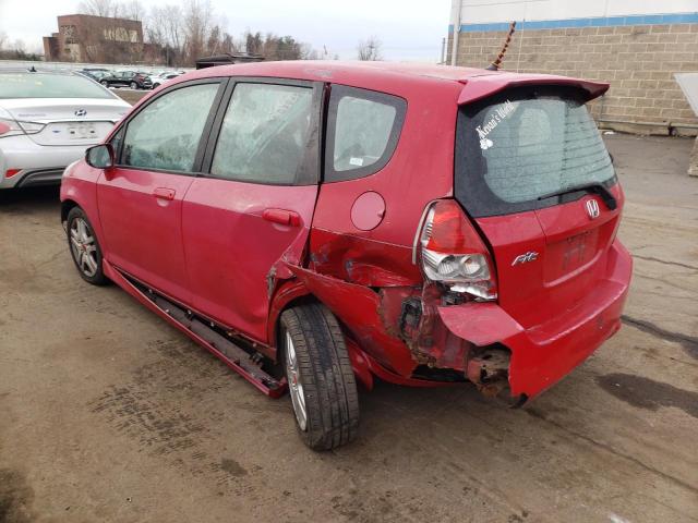Photo 2 from auction – 2007 HONDA FIT S with VIN JHMGD38647S035652