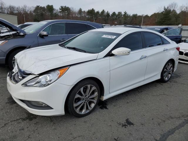HYUNDAI SONATA SE 2014 with VIN 5NPEC4AC3EH856657 - Photo from auction