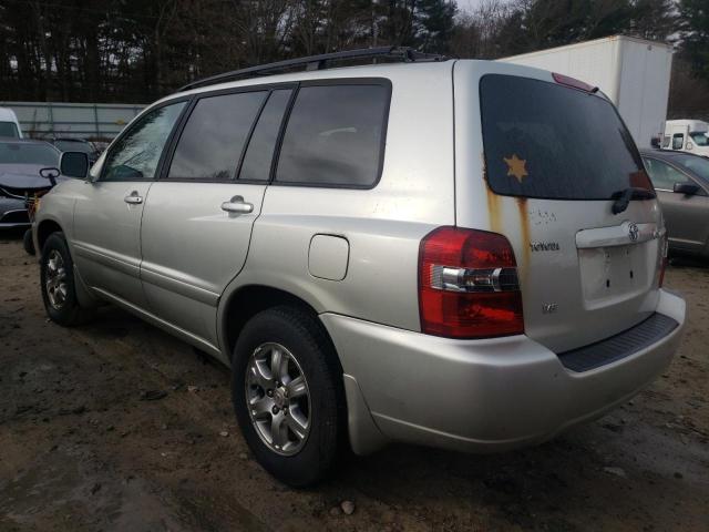 Photo 2 from auction – 2005 TOYOTA HIGHLANDER with VIN JTEDP21A250045668