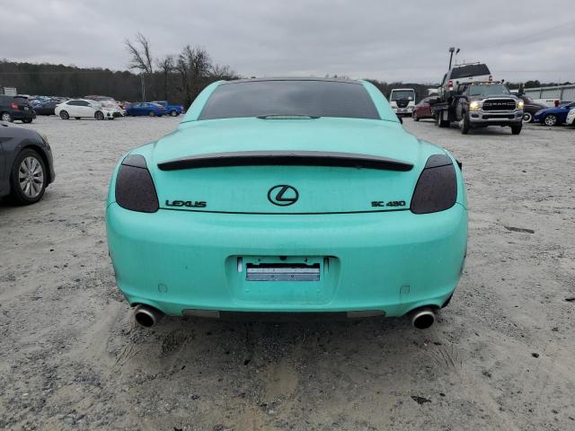Photo 6 from auction – 2004 LEXUS SC 430 with VIN JTHFN48YX40051877