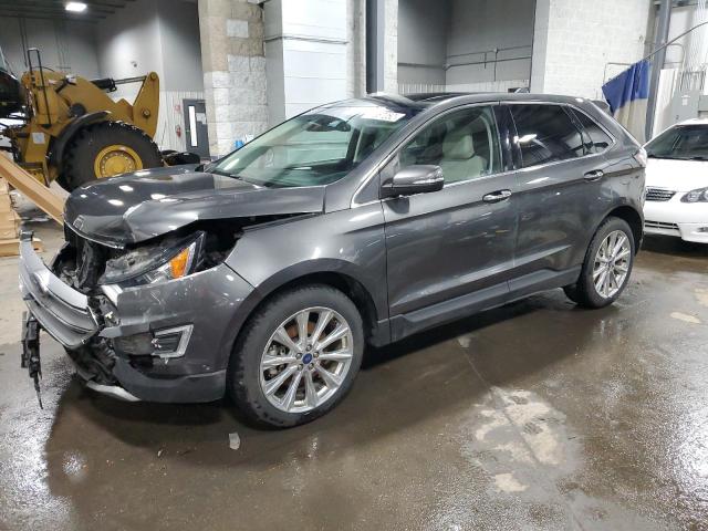 FORD EDGE TITAN 2017 with VIN 2FMPK4K83HBC31337 - Photo from auction
