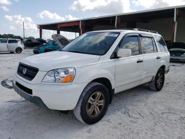 Photo 1 from auction – 2005 HONDA PILOT EXL with VIN 2HKYF18785H571318