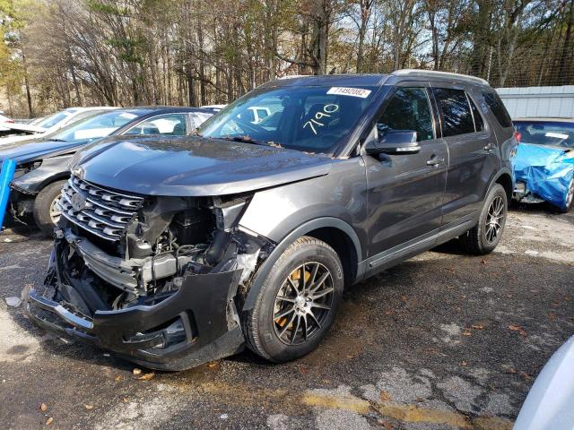 FORD EXPLORER X 2017 with VIN 1FM5K7D87HGB27190 - Photo from auction