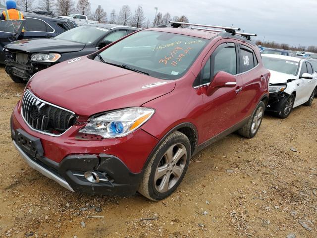 BUICK ENCORE CON 2015 with VIN KL4CJBSB4FB122923 - Photo from auction