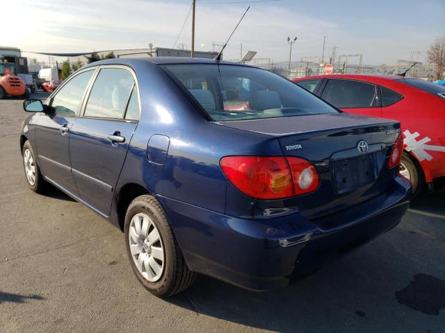 Photo 2 from auction – 2003 TOYOTA COROLLA CE with VIN 1NXBR32E13Z016287