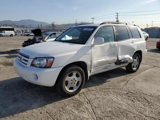 TOYOTA HIGHLANDER 2004 with VIN JTEDP21A840007747 - Photo from auction