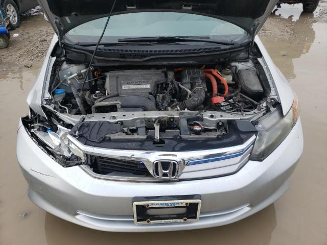 Photo 11 from auction – 2012 HONDA CIVIC HYBR with VIN JHMFB4F24CS006573