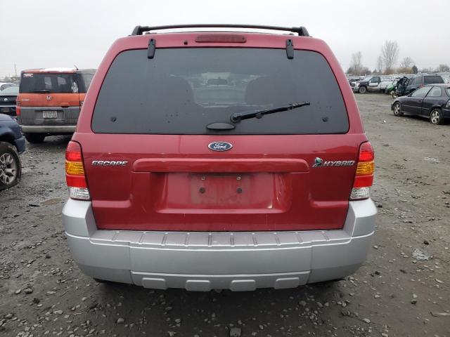 Photo 6 from auction – 2006 FORD ESCAPE HEV with VIN 1FMCU96H26KB68251