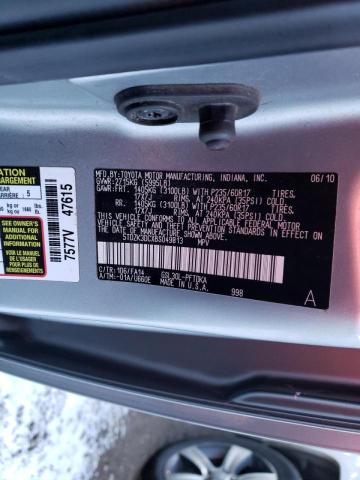 Photo 14 from auction – 2011 TOYOTA SIENNA with VIN 5TDZK3DCXBS049813