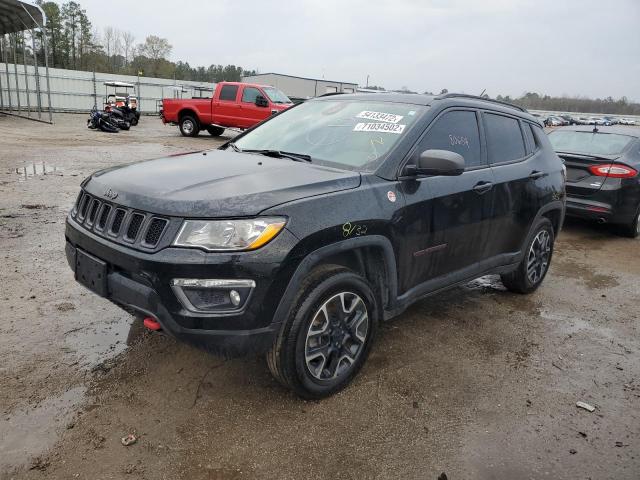 JEEP COMPASS TR 2020 with VIN 3C4NJDDBXLT163378 - Photo from auction