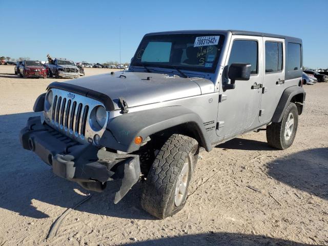 JEEP WRANGLER U 2014 with VIN 1C4BJWDGXEL264266 - Photo from auction