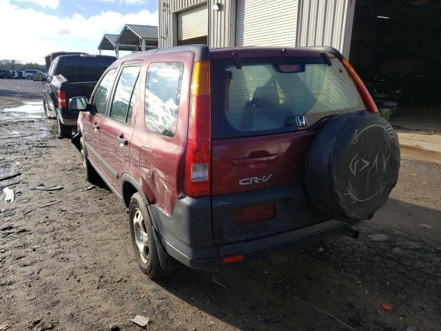 Photo 2 from auction – 2004 HONDA CR-V LX with VIN SHSRD68564U200184
