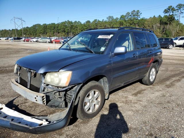 TOYOTA HIGHLANDER 2003 with VIN JTEGF21A830107474 - Photo from auction