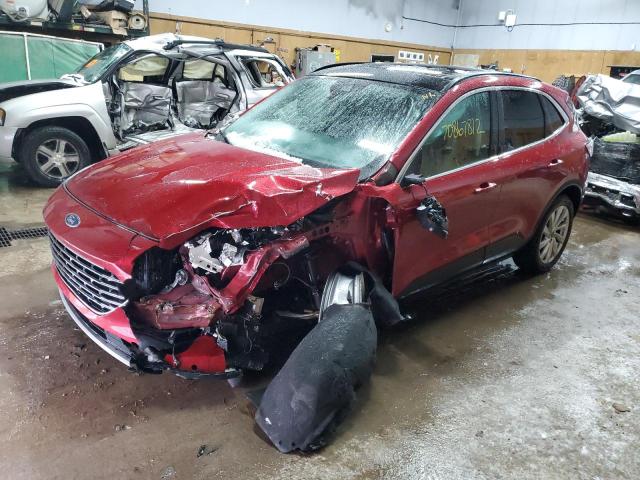 FORD ESCAPE TIT 2022 with VIN 1FMCU9J99NUA30418 - Photo from auction