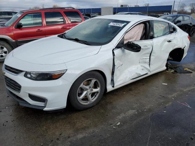 CHEVROLET MALIBU LS 2017 with VIN 1G1ZB5ST9HF106549 - Photo from auction