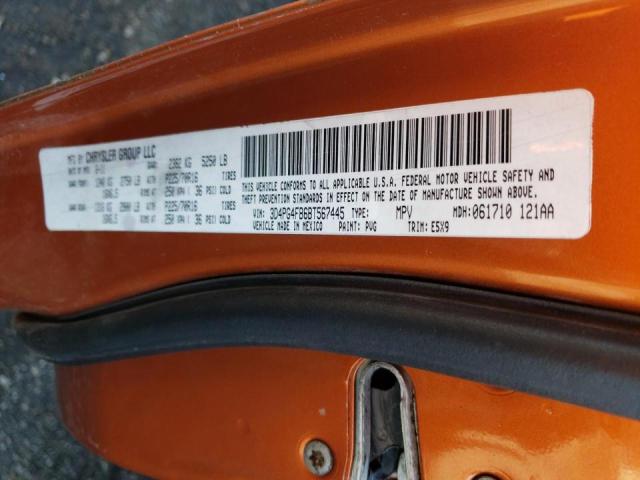 Photo 14 from auction – 2011 DODGE JOURNEY EX with VIN 3D4PG4FB6BT567445
