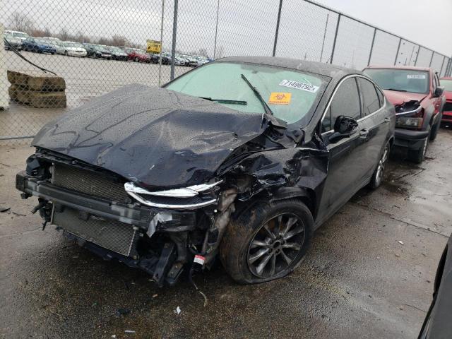FORD FUSION SE 2017 with VIN 3FA6P0HD4HR305130 - Photo from auction