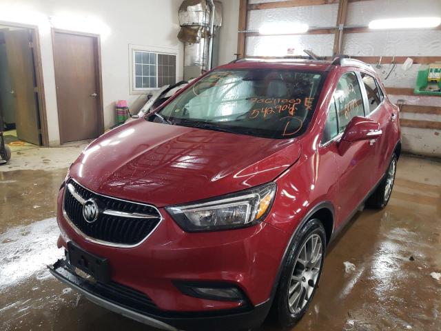 BUICK ENCORE SPO 2018 with VIN KL4CJ1SB3JB542904 - Photo from auction