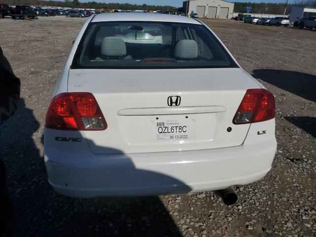 Photo 6 from auction – 2003 HONDA CIVIC LX with VIN 2HGES16563H616022