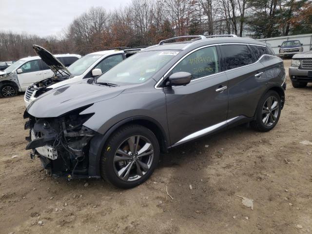 NISSAN MURANO S 2019 with VIN 5N1AZ2MS6KN106973 - Photo from auction