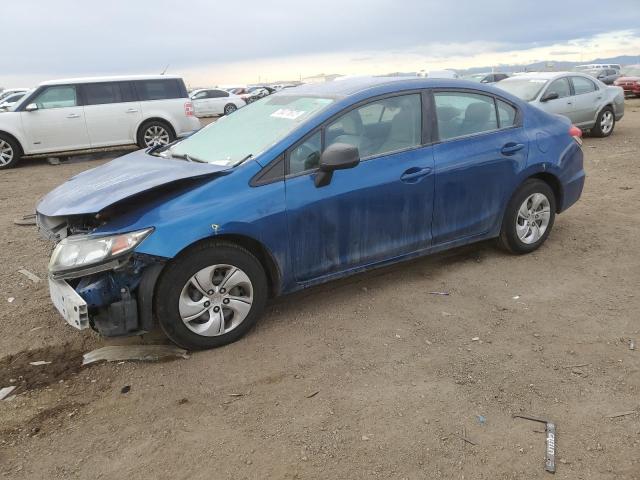 HONDA CIVIC LX 2013 with VIN 2HGFB2F50DH573308 - Photo from auction