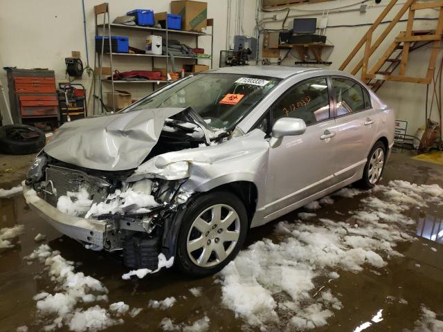 HONDA CIVIC LX 2011 with VIN 19XFA1F57BE030655 - Photo from auction