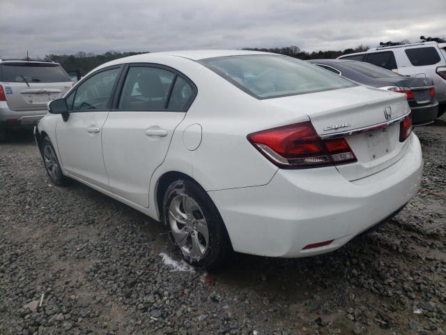 Photo 2 from auction – 2014 HONDA CIVIC LX with VIN 19XFB2F55EE081319