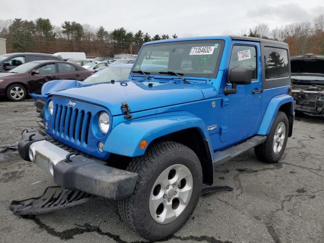 JEEP WRANGLER S 2015 with VIN 1C4AJWBG0FL719173 - Photo from auction
